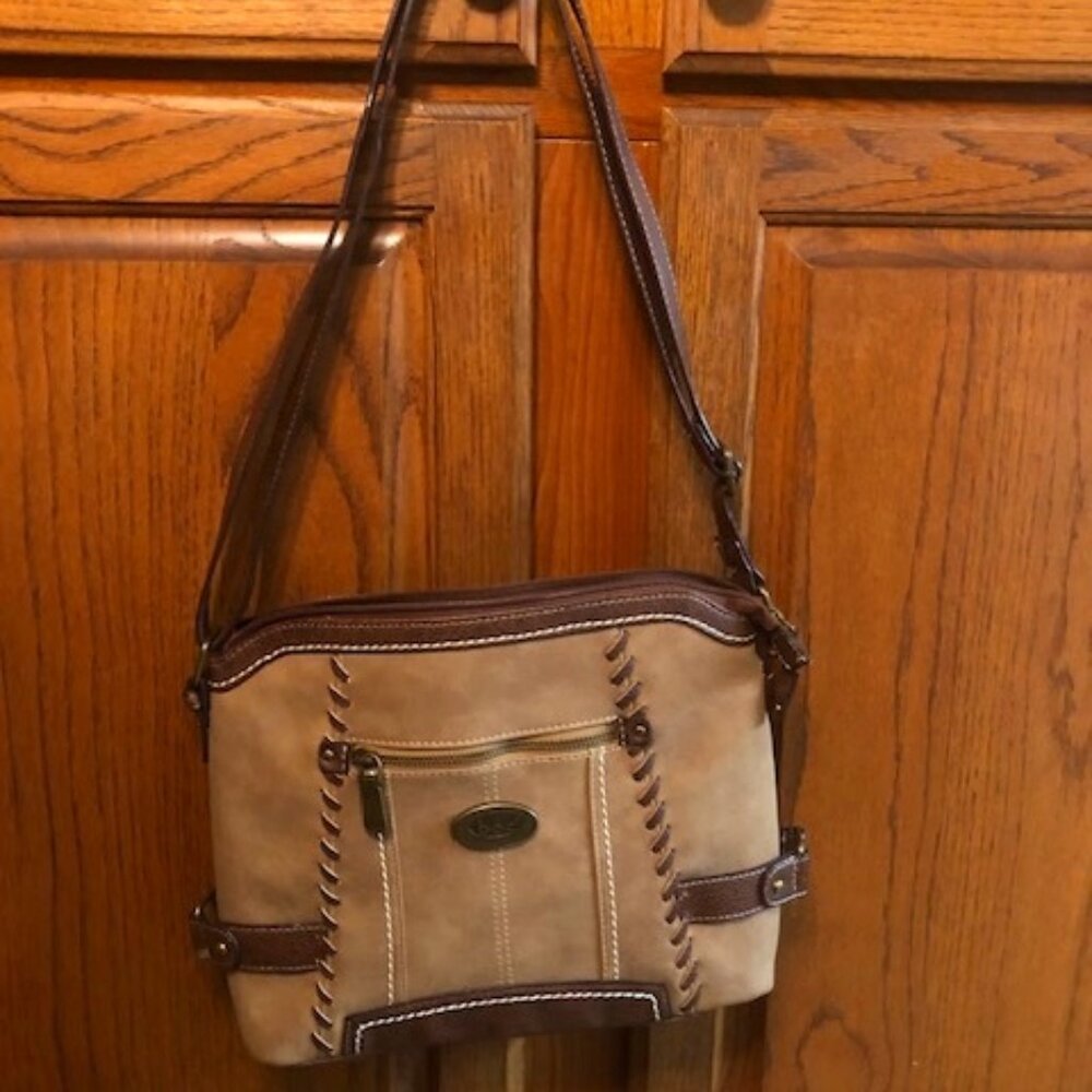 Born Concepts (BOC) Brown /tan two tone purse